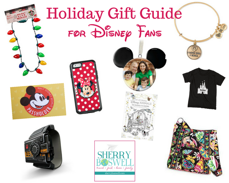 Holiday Gift Guide For Disney Fans - Sherry Boswell